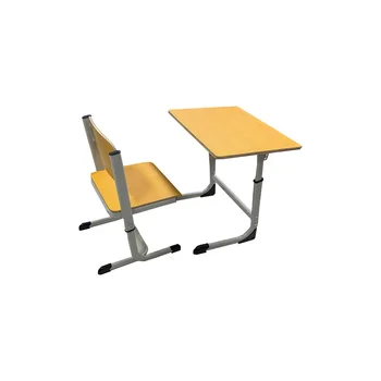 Indonesia's best-selling school desks and chairs five-year warranty Plywood quality is guaranteed
