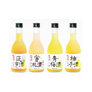 Chinese Peach Wine Alcohol Free Fruit Wine 350Ml Fruit Wine