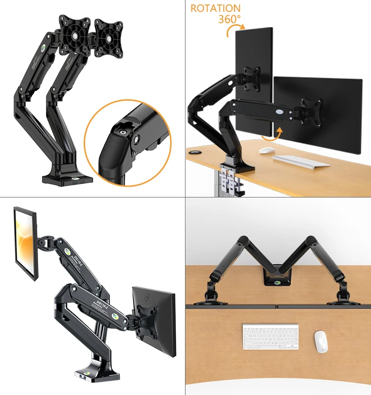 Soportes para Monitores DBUGG DB-MS-KLC-DS110-BK imagen 4