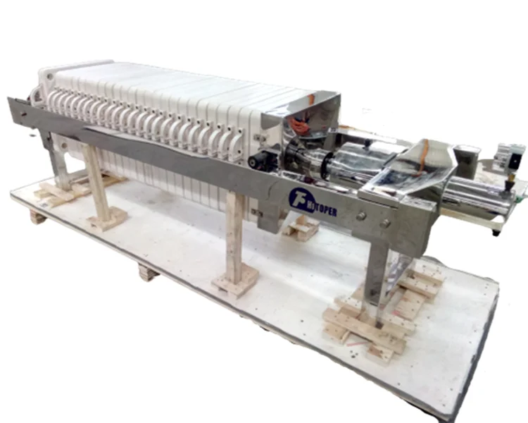 Rice Bran Oil Dewaxing Process Using Chamber Filter Press Manufactured in China