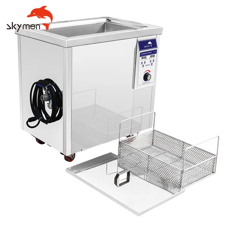 Ультразвуковой очиститель Skymen 100 л JP-300ST 1500 Вт цифровой таймер регулируемая мощность промышленная очистка для автомобильных
