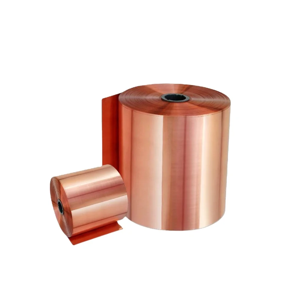 0.55mm thickness Battery Copper Strip Manufacturer Copper sheet Coil / Copper Tape