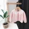 cutout lace neckline-pink