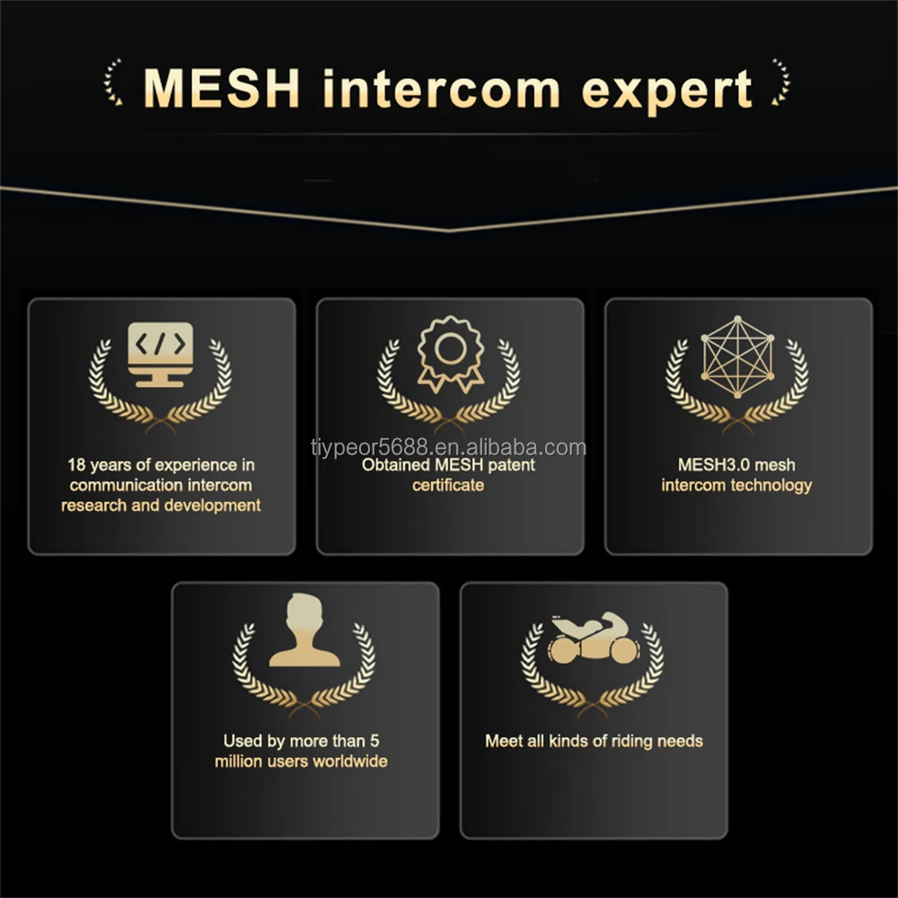 product tiypeor ejeas q8 1000m bluetooth intercom system for motorcycles waterproof abs helmet mesh intercom for riding-11