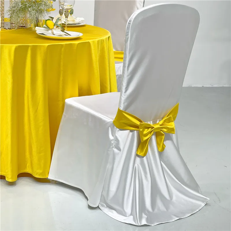 Недорогие чехлы на сиденья чехол для банкетного стула золотой свадебного декора