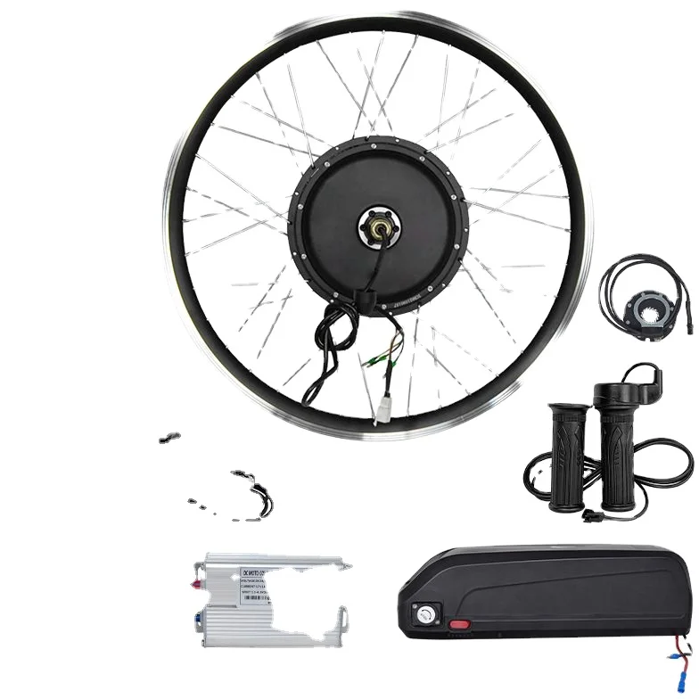 E-Bike Conversion Kit 36V 250W 20" Front Motor Hub Motor Kit DIY E-Bike LCD Display