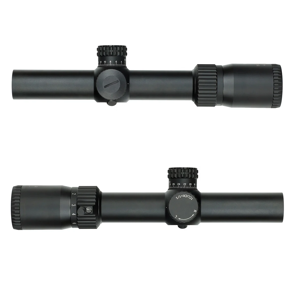 オーハント トゥルー 1X タクティカルサイト LPVO 1-10x24 IR レッド