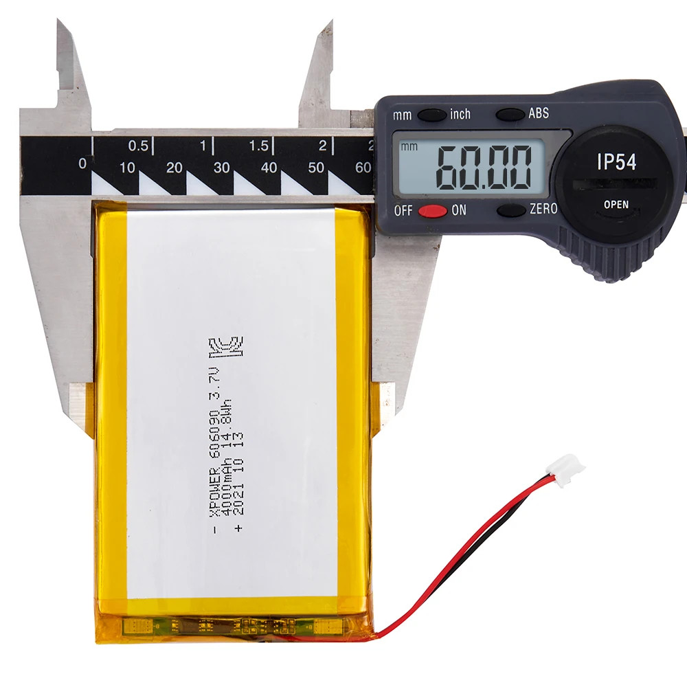 Xpower 606090 Wholesale Rechargeable 3.7v Li 4000 Mah Lithium Polymer Battery 4000mah For The Smart Clock