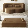 Velours côtelé peluche Camel+