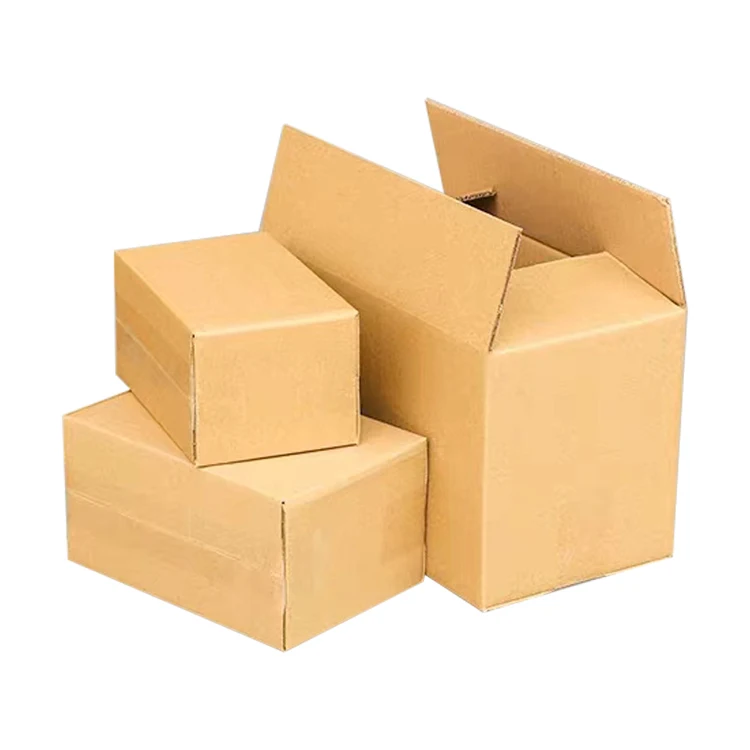 Wholesale Luxury Corrugated Packaging Shipping Boxes Custom Logo Reusable Folding Paper