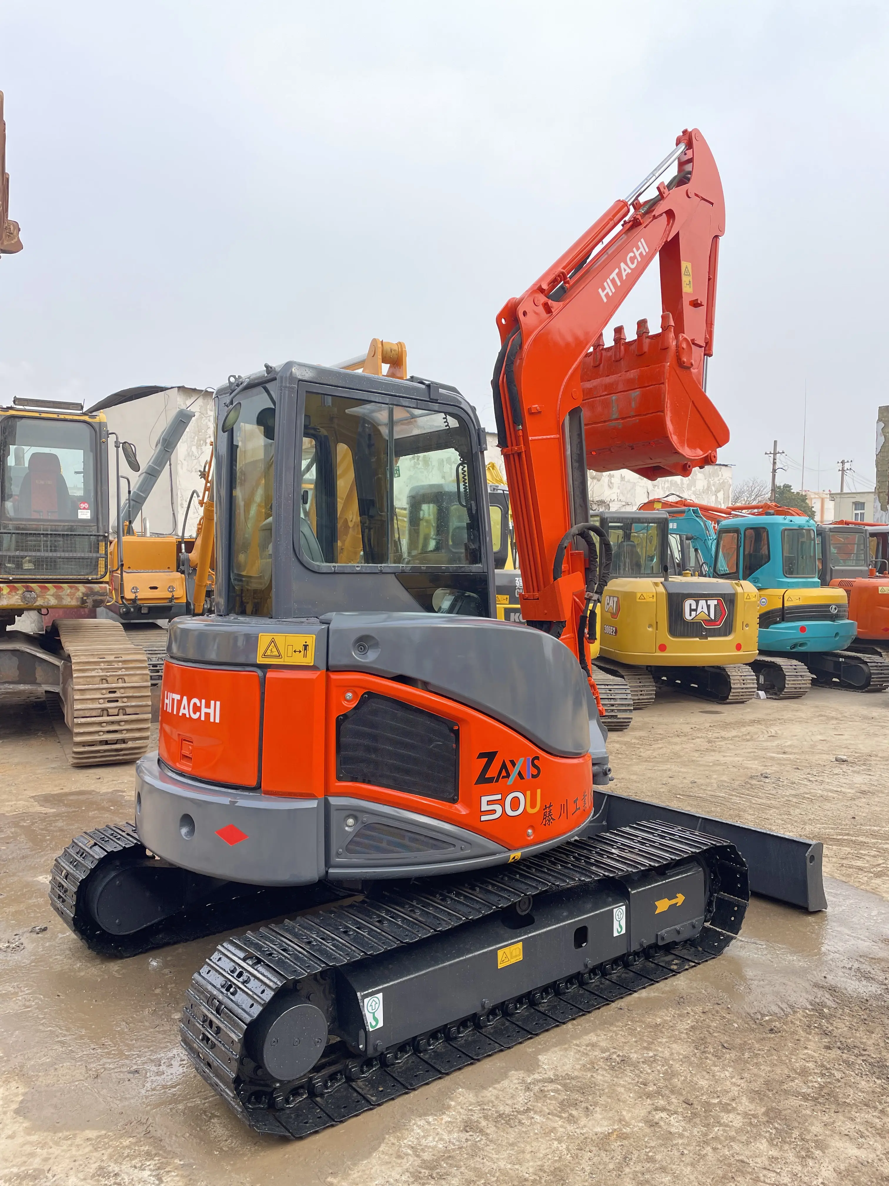 Used Hitachi Zaxis 50 Excavator - 5 Ton Crawler Mini Digger with