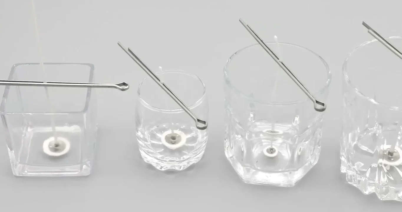 4.3 Inch Metal Candle Wick Clips Centering Device Candle Wick Holders