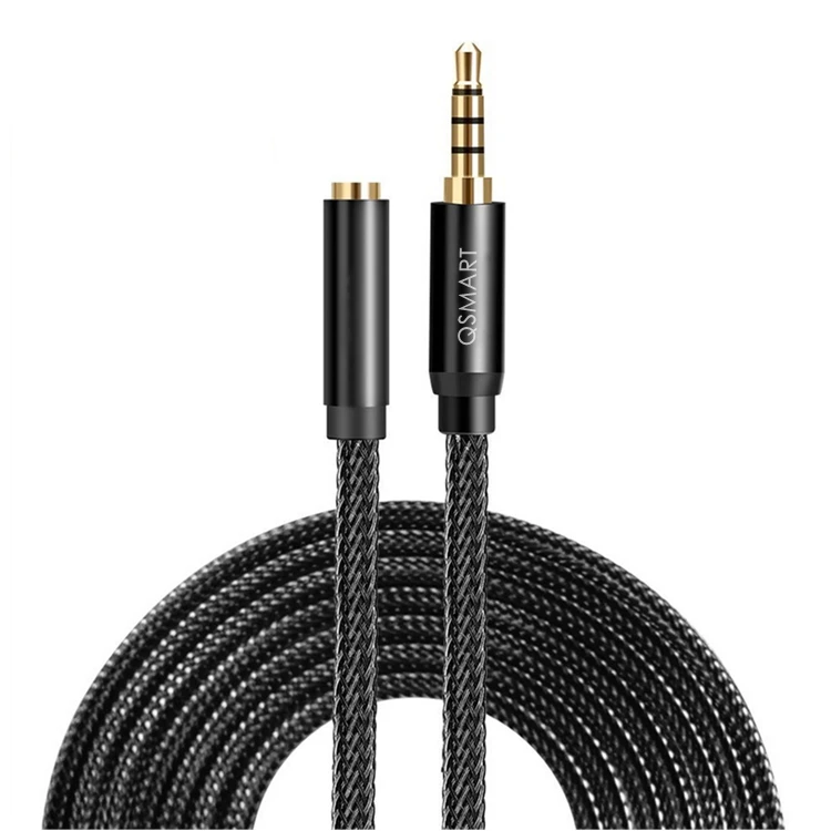 3.5mm Audio Stereo Jack Male to Female Plug Headphone Extension Lead Aux Cable 