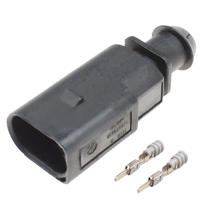 Anmaipu 2 Hole Temperature Sensor Plug Automotive Connector Housing for VW Audi 1J0973802  1J0973702 8K0973702