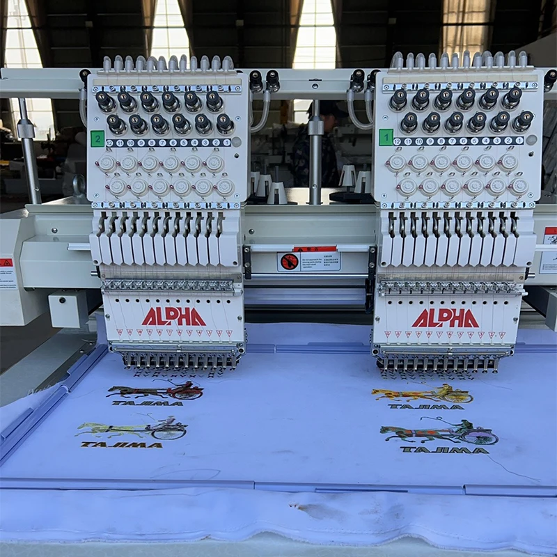 ダッフィー(made inChina) China Factory's Digital Embroidery Machine with 2 Heads 12/15