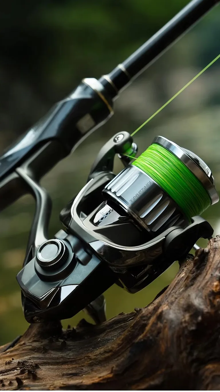 CHILENT KINGSNAKE II 1500-3000 スピニングリール 高密度ケーブル配置