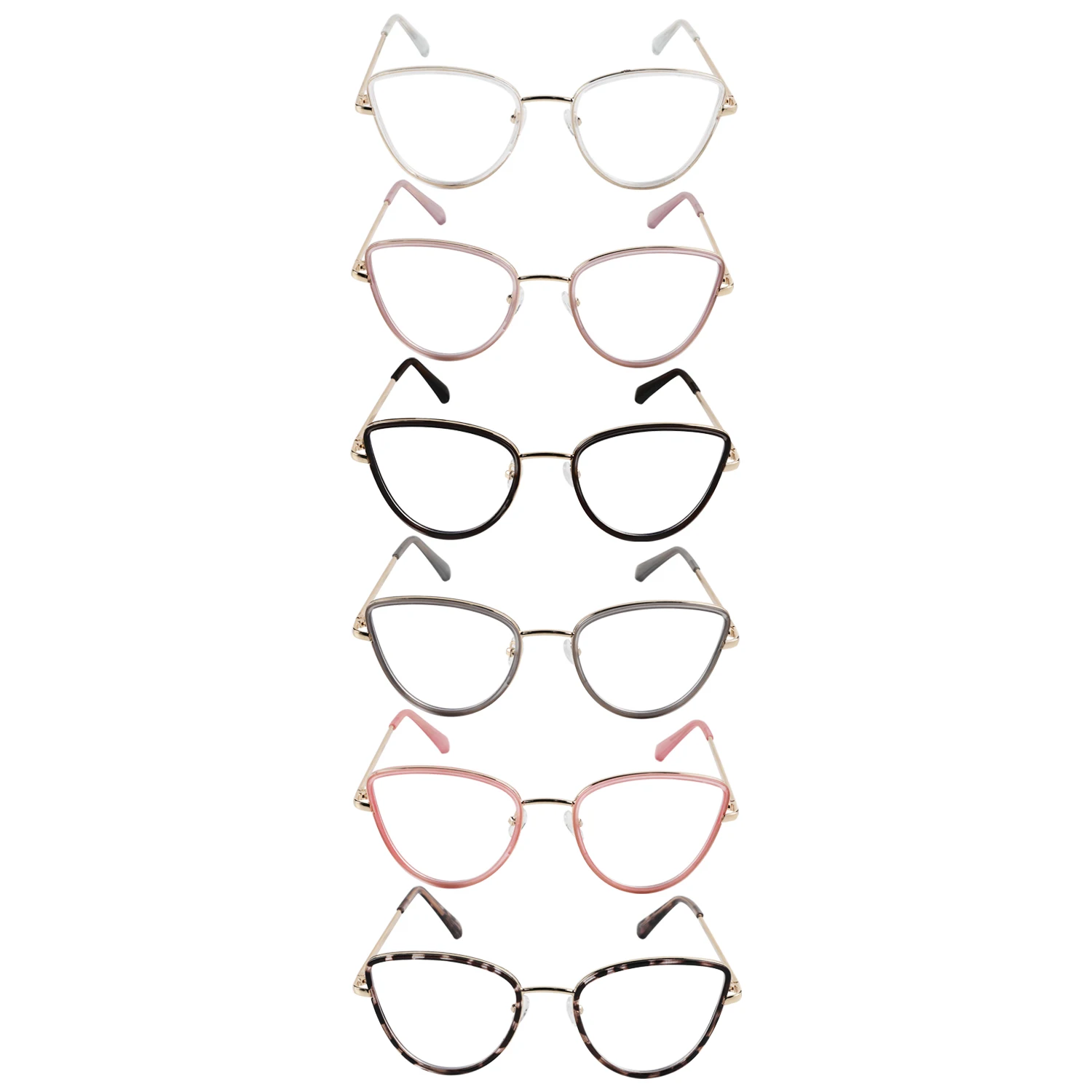 Antiblue Cat Eye Glasses Frame Female Flat Light Mirror Europe And The