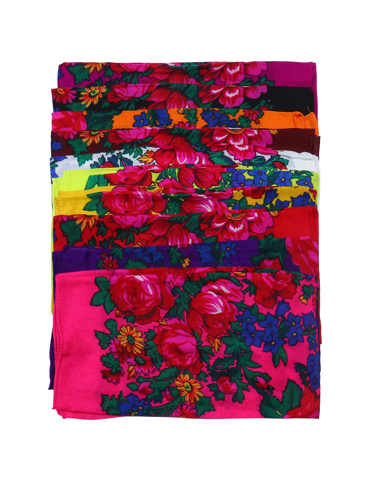 2022 New Style Acrylic Head Wrap  Customized Size square Scarf Russian Acrylic Head Scarf