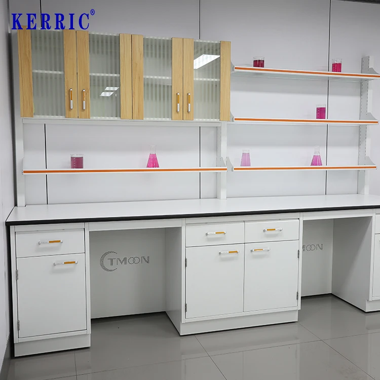 Laboratory Furniture Metal Work Bench Table For Chemical Laboratory