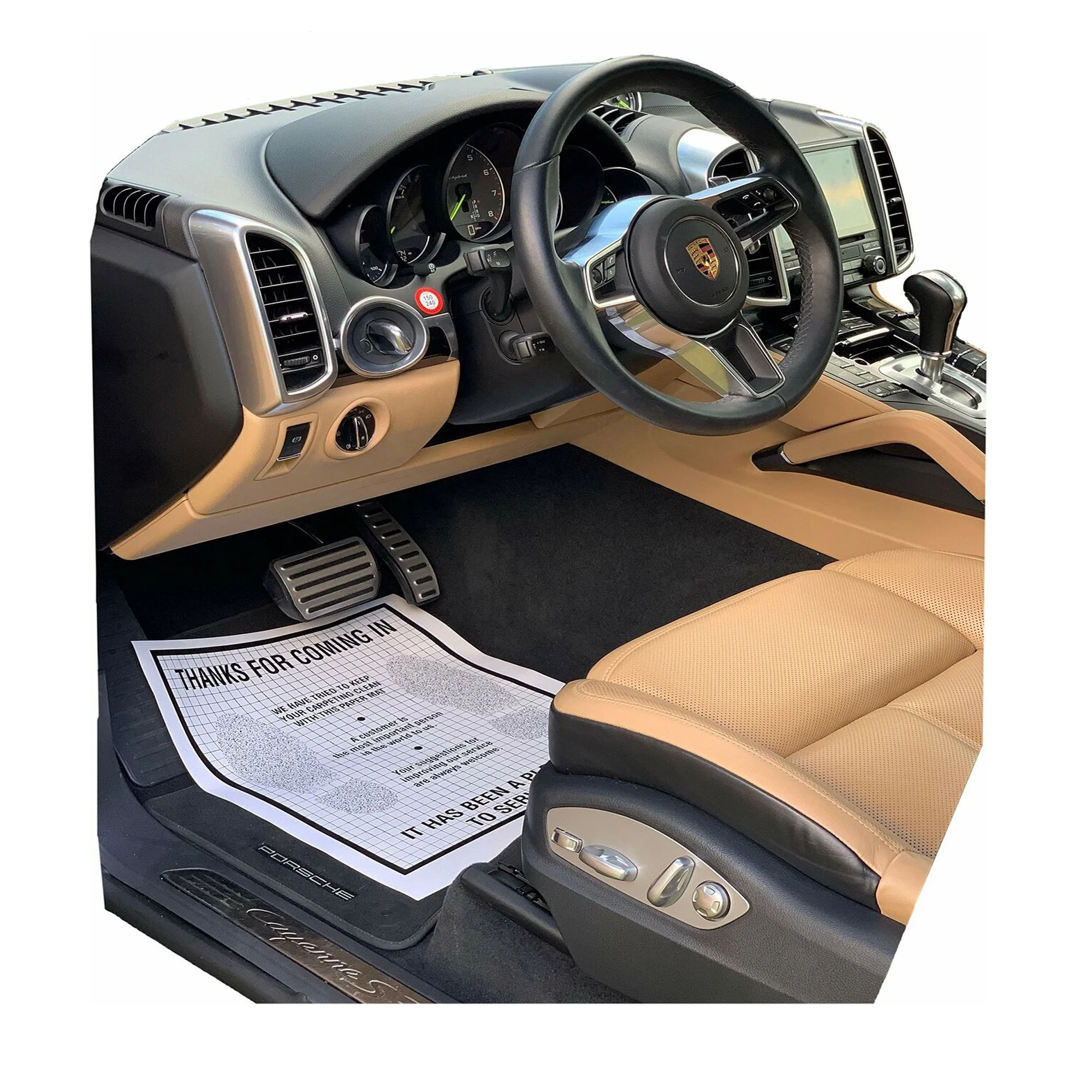 Good Quality Custom Poly Coated Paper for Car Floor Mats Greaseproof Paper Sheets
