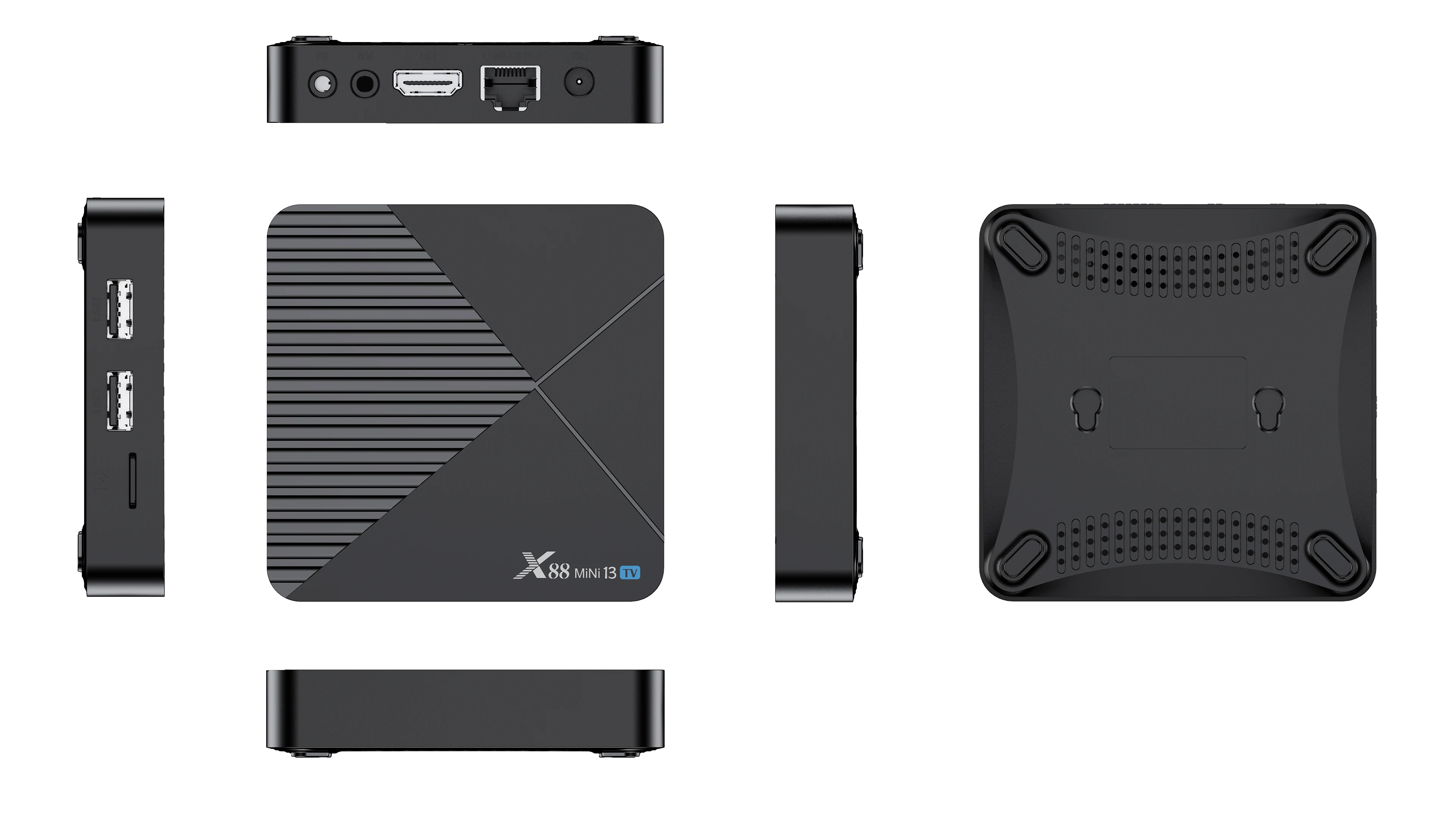 2025 Mini Media Player RK3528 Model X88 Mini 13  Android Tv Box 4k TV With Android 13 OS 4gb 32gb/64gb Free Sample for Test