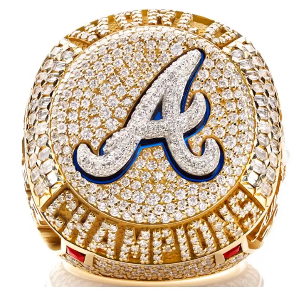 Wholesale Custom Name and Number 2021 Atlanta Braves World, Series Ring  Atlanta Braves baseball Championship Ring(9 players available)) From  m.