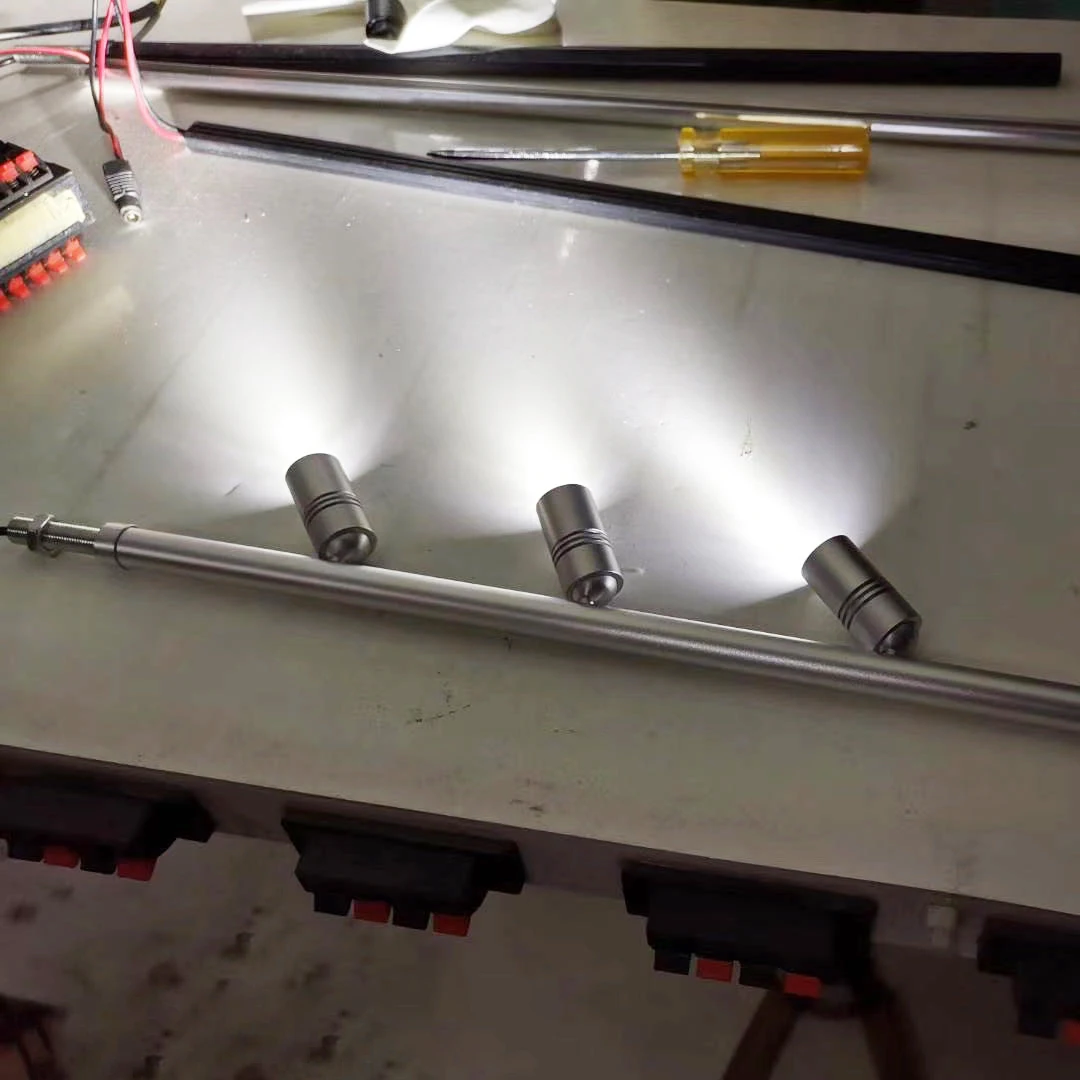 Система освещения дисплея, низкое напряжение 12 В/24 В постоянного тока, магнитный Трековый светильник для выставочной мебели, витрины, шкафа