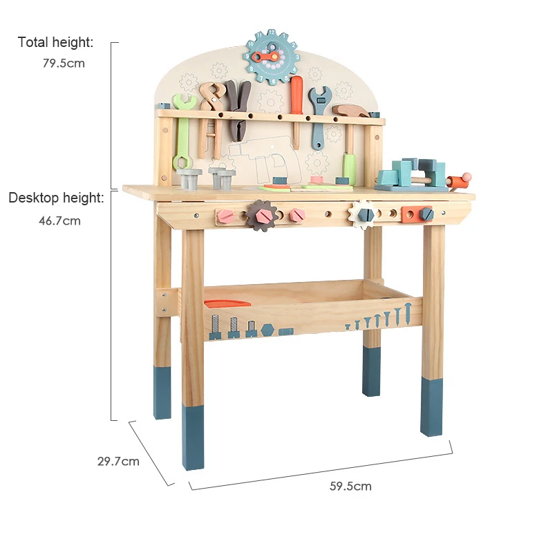 Детский многофункциональный деревянный набор
