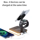 Convenient Magnetic Black Clear Efficient Super Adsorption Portable Headphone 9V-2A White Mobile Phone Wireless Charging