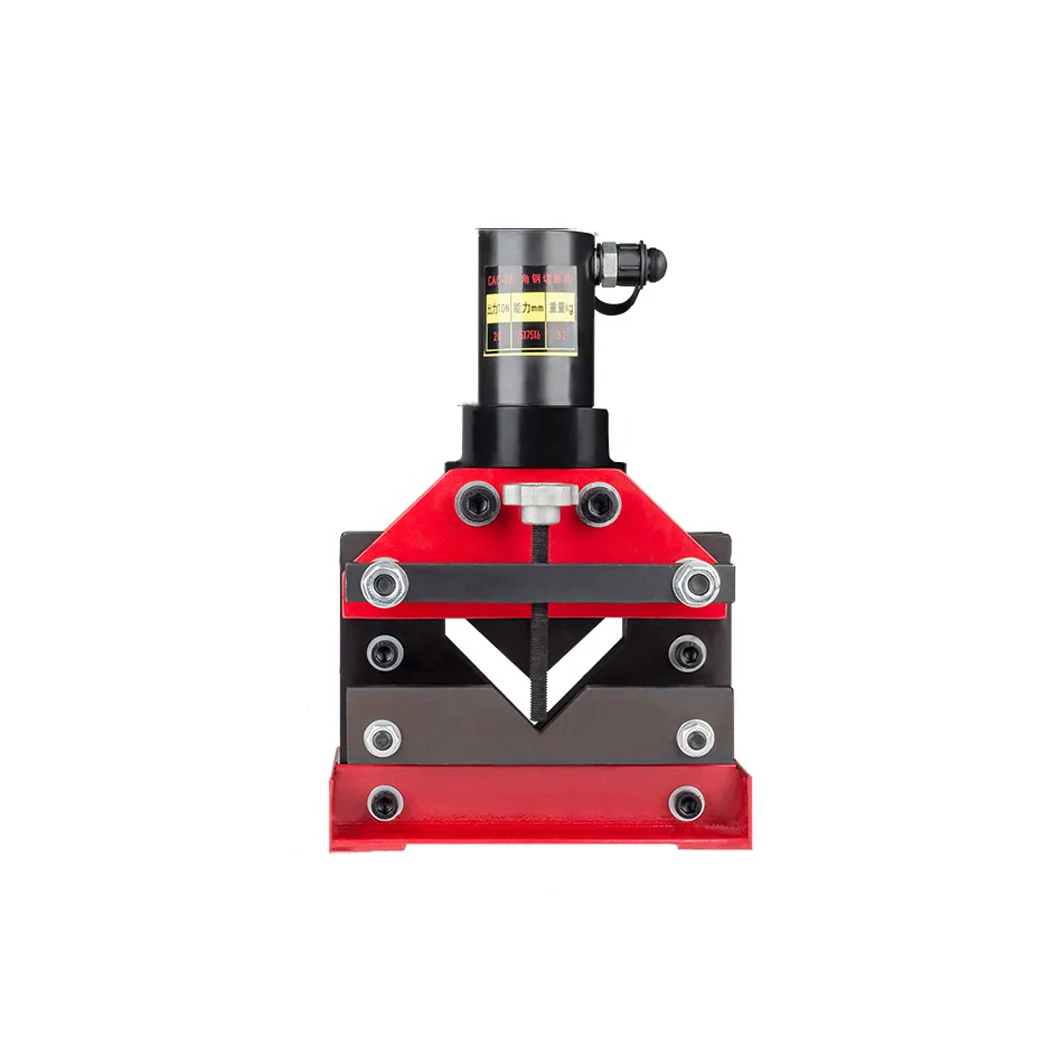CAC-110 Split Bus Processing Machine Angle Steel Cutting Machine Hydraulic Angle Iron Cutters Hydraulic Cutting Tool