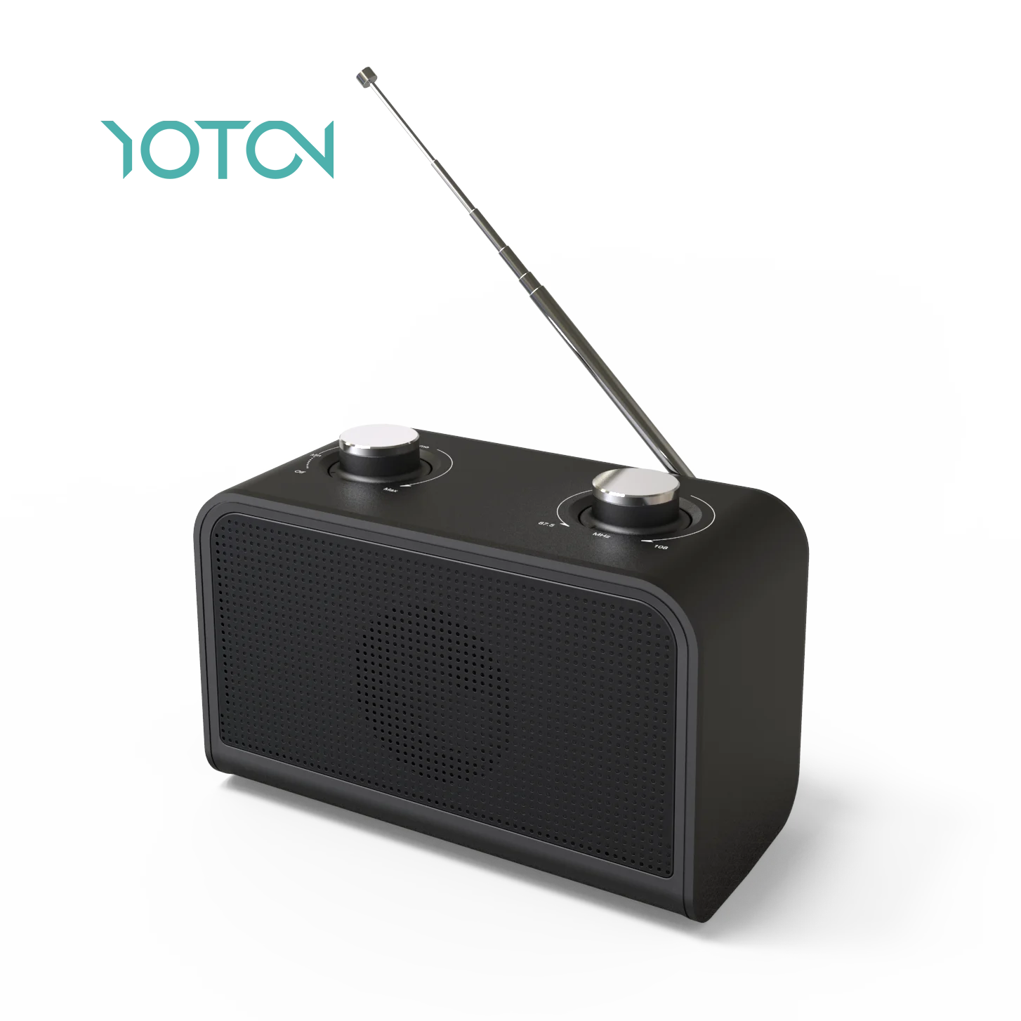Sanyo M1760F Mono Mini AM FM 2 Radio Cassette New Design Portable FM Radio Volume Control Outdoor AC MP3 SW Included 3 PCs Per