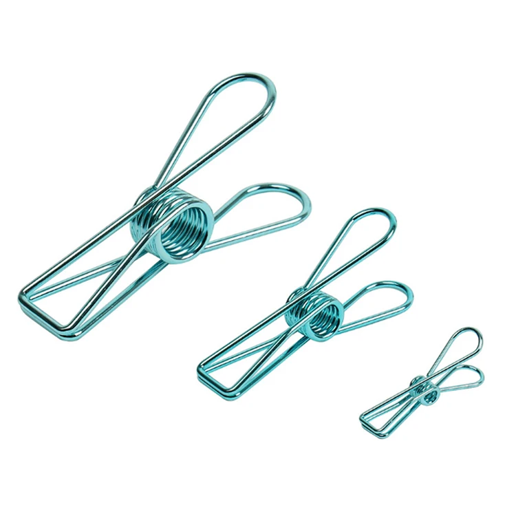 Hot Selling Multi-Purpose Wire Metal Spring Clips for Hanging