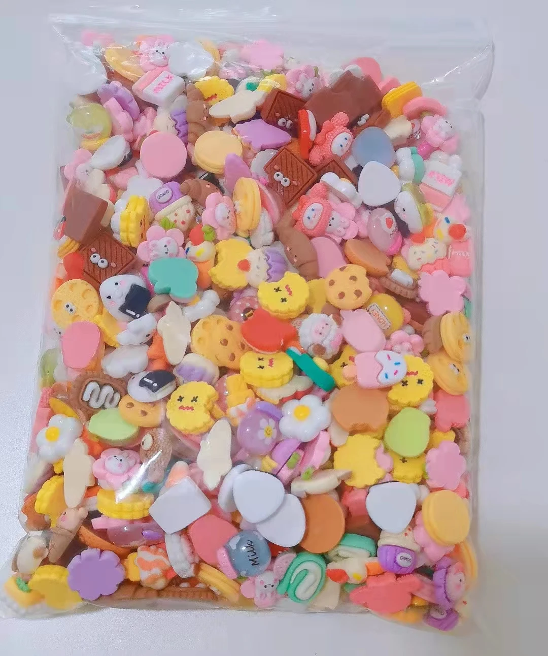 2023 корейские кавайные подвески из смолы с плоским основанием кабошон аксессуары для самостоятельного изготовления слаймов