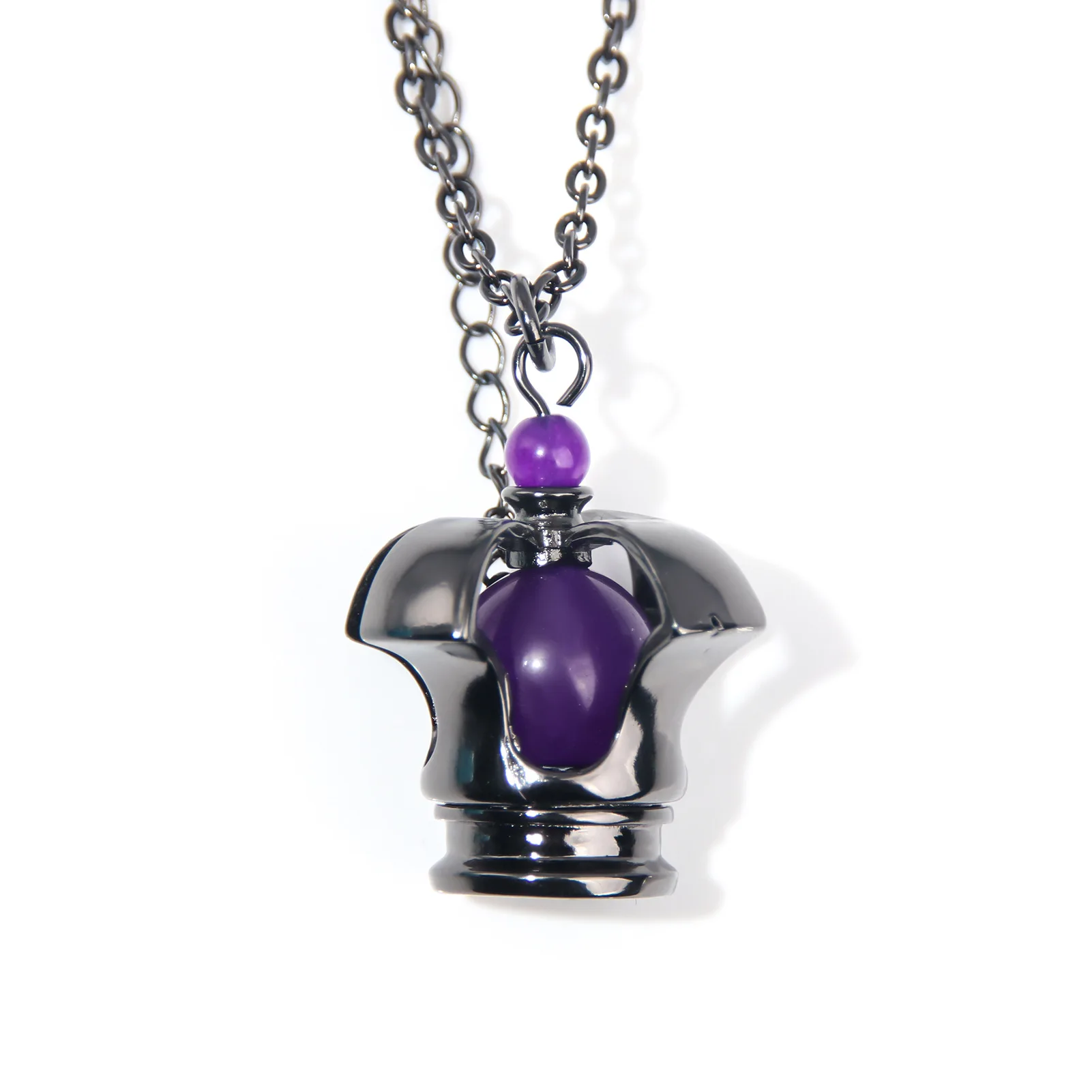 Anime Puella Magi Madoka Magica Soul Gem Grief Seed Necklace