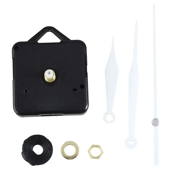 6168s Quartz Wall Clock Movement Mechanism Set With White Hands Sangtai