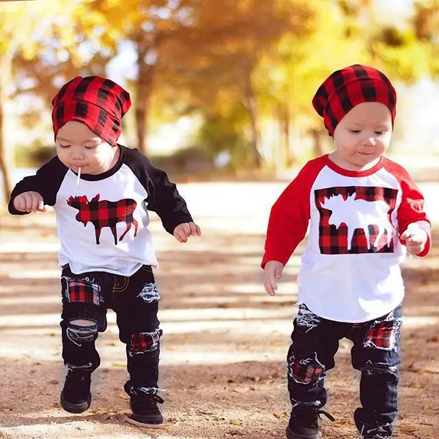 Kids Baby Boys Christmas Clothes Patchwork Reindeer Tops Denim Pants Set  Children Boy Christmas 2 Piece Outfit - Buy Boy Christmas 2 Piece Outfit,Boy  Christmas Outfits,Boy Reindeer Outfit Product on 