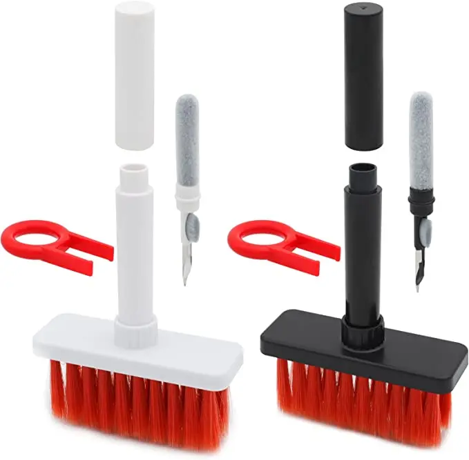 Cleaning Pen for Airpods Multifunctional Computer Laptop Claner Brush 5 in 1 Keyboard Cleaning Pen Brush Kit