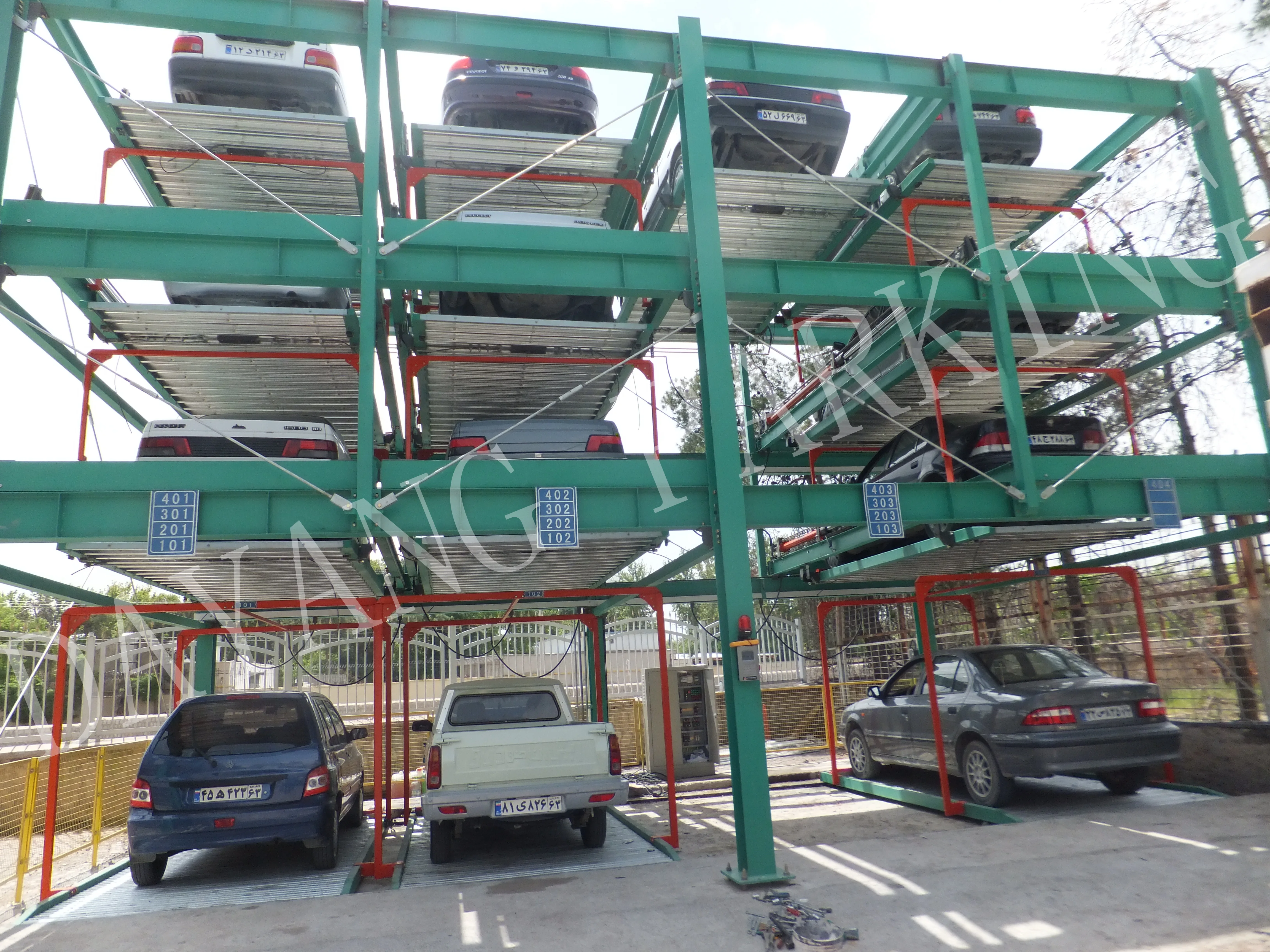 DAYANG PSH Hydraulic Drive Multi-level Auto Parking System with 2-35 Levels Capacity Automatic Operation