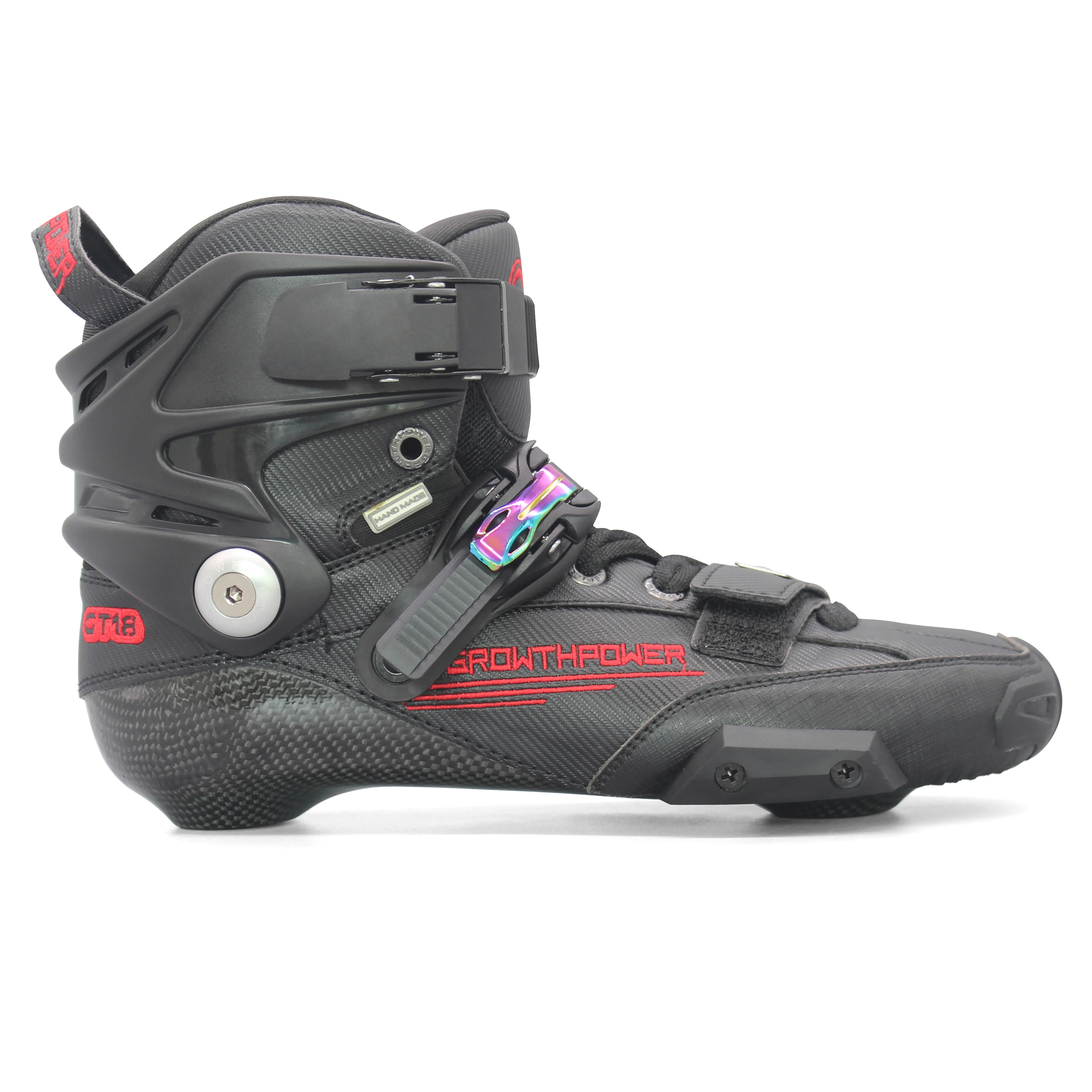 High Strength CUFF Colorful Tweaking Buckle Shoelaces Professional 3 or 4 Wheel Roller Inline Skates
