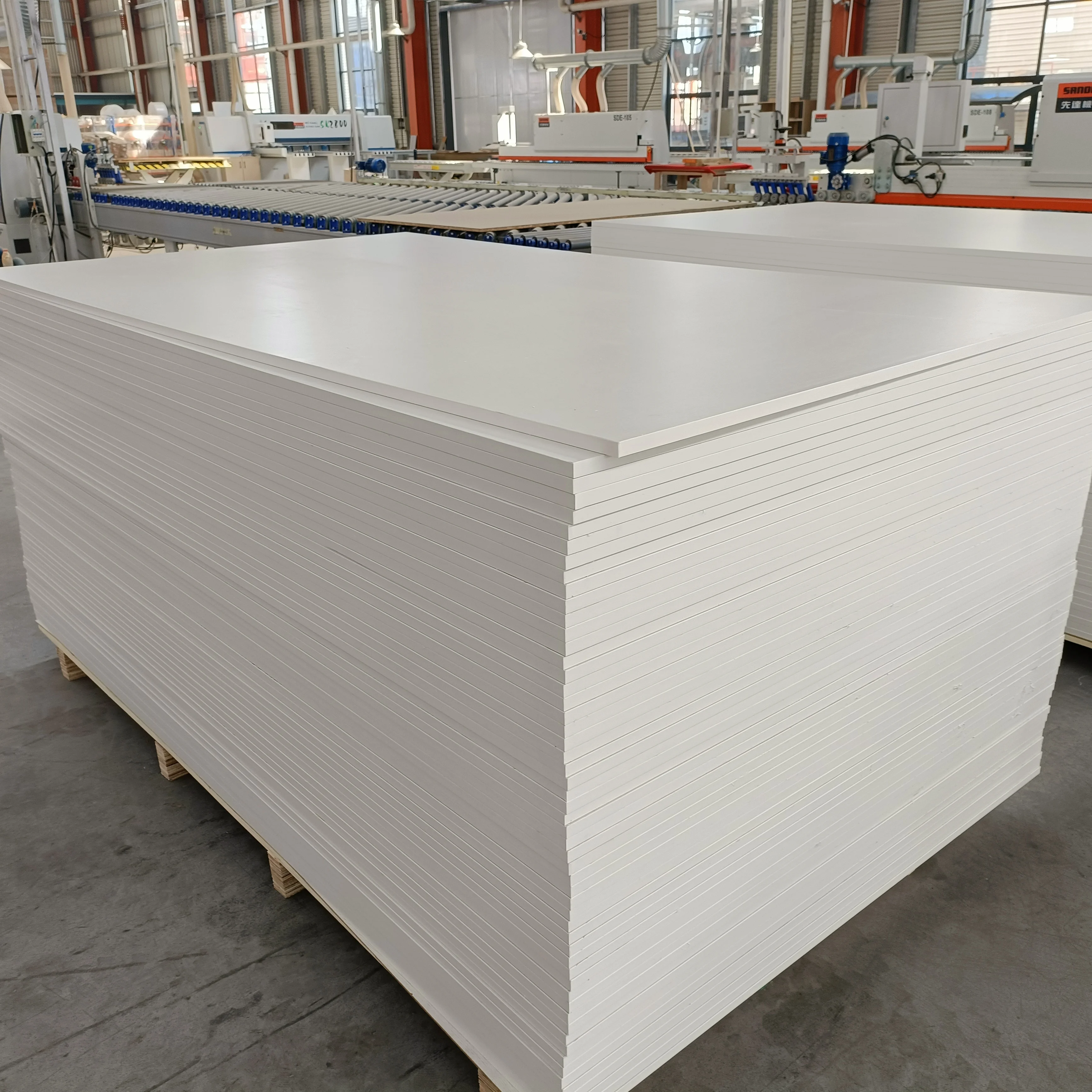 High Quality White Melamine Particle Board With Pvc Edge Banding