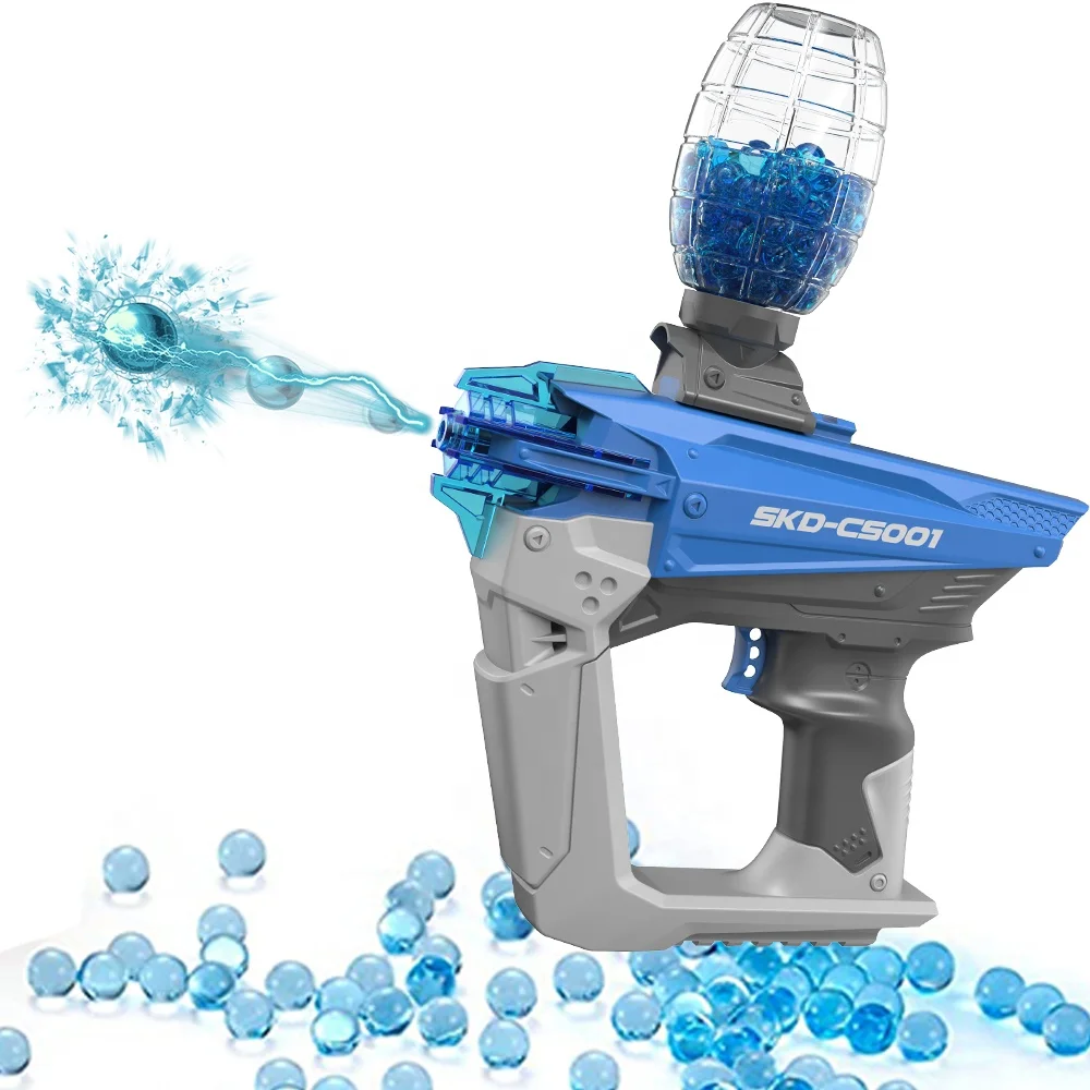 Skd Electric Gel Ball Launcher Gun Water Bullet Gel Gun Splatter Ball ...