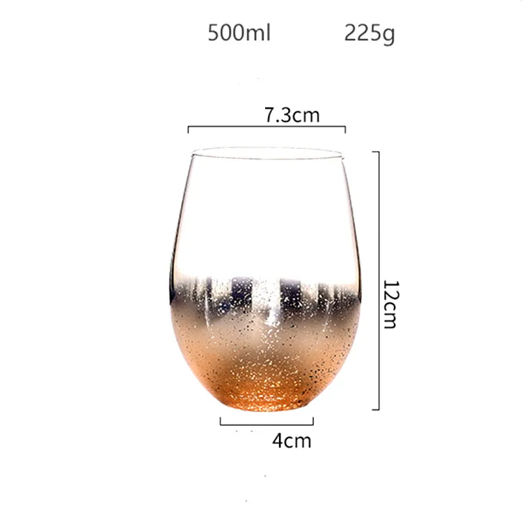 Well Designed 8 Oz - Wine Glasses Stemless - Buy 1oz Wine Glass Cup ...