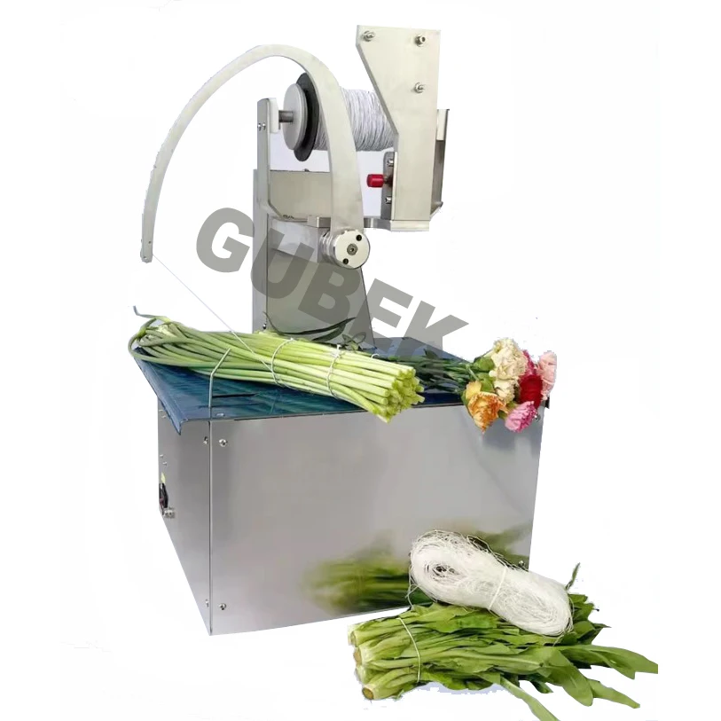 Automatic Agarbatti Incense Stick with Elastic Rope Thread Strapping Bundling Binding Tying Machine