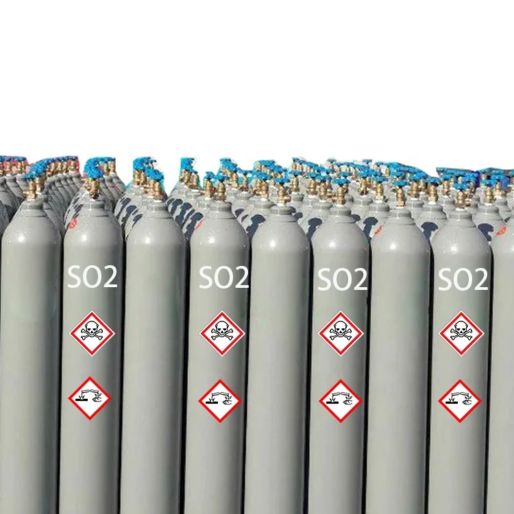 Purity 99.99% Sulfur Dioxide Tank Liquid SO2 Cylinder