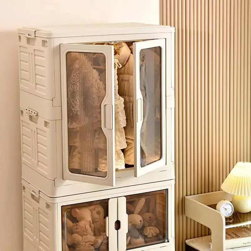 2 Drawers +1 Cabinet with Wheels Plastic Foldable Household Multifunction Office Kitchen Home Storage Injection Technics supplier