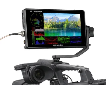 FEELWORLD LUT6S 2600 Nits HDR/3D LUT Touch Screen DSLR Waveform 6 Inch SDI Monitor detail image
