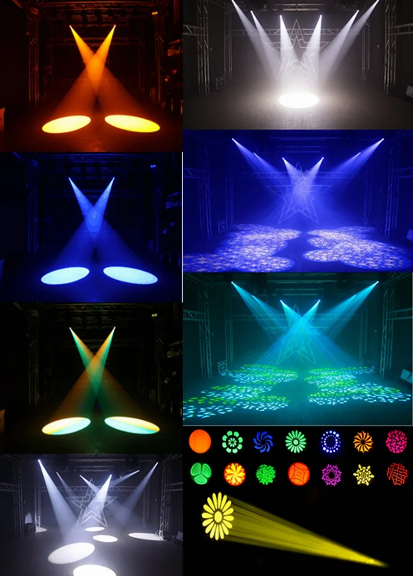 Rotating Moving Headlight Spotlight Mini 100w Led Moving Head Beam ...