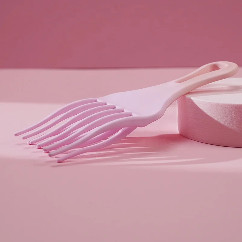 Высококачественная пластиковая афро-расческа для волос