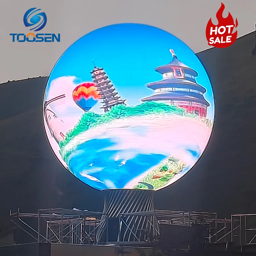 Outdoor Sphere LED Screen  