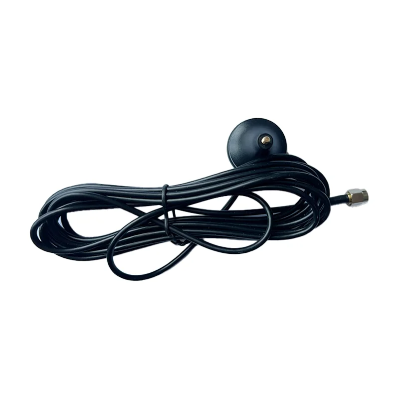 product 24g wifi antenna rg174 line 3 meter sma suction cup base router network card antenna-0